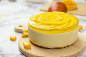 pastel de mango
