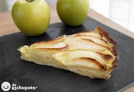 tarta de manzana con hojaldre