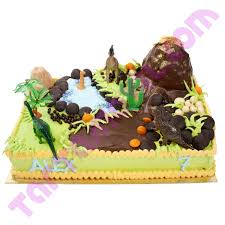 tarta dinosaurio