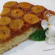 tarta de banana