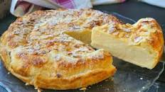 tarta de hojaldre y crema