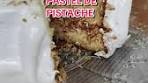 pastel de pistache