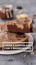 tarta de dos chocolates